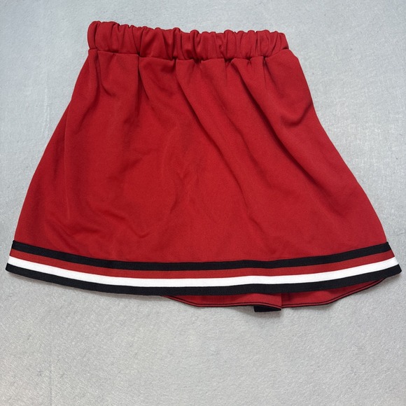 Little King Girls Youth Extra Large Red‎ Cheerleading Skirt, Football, Wrestling - Picture 1 of 5